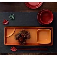 Le Creuset Ceramic Sushi Plate Rectangular Plate Multicolor