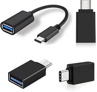 iJiZuo USB C to USB 3.0 Adapter (4 Pack), USB-C Male to USB 3.0 Female, OTG Adapter Cable Supports 5
