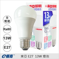 [Qiliang Technology] East Asia E27 13w LED Bulb (White/Yellow) Light Range Design