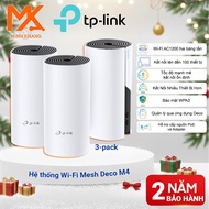 [Genuine TP-Link] TP-Link Deco M4 AC1200 Mesh Wi-Fi System – Full Home Coverage, Stable Connection