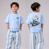 Amigo Kids Short Sleeve Boxy - Short Sleeve Kids T-Shirt Boxy Vespa Model