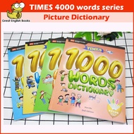 (In Stock) 📣พร้อมส่ง ดิกชันนารีรูปภาพ Times 4000 words series Picture Dictionary 4000 คำ