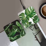 植物森林 方型 大理石無線充電器 Wireless Charger