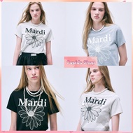 Cupids Shop NEW COLOR SLIM TSHIRT FLOWERMARDI (12color) korea