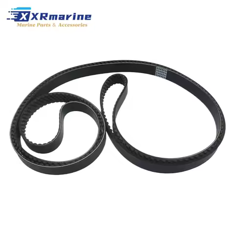 Serpentine Alternator Belt Replacement Compatible with Volvo Penta 4.3L 5.0L 5.7L Boat Engines Model