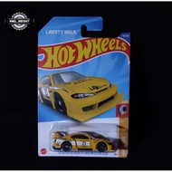 Hotwheels LBWK Nissan Silvia S15 Yellow