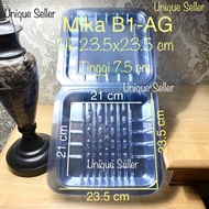 Mika Bolu Box B-1 AG 1P 23.5x23.5x7.5 cm Per PCS Mika Bolu Roll Box 1 Jumbo 1P Mika Cake Bread Box L