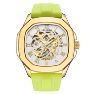 [Buy 1 Get 1] Jam Tangan Pria BELLEDA 9484 Rubber Automatic Mekanik