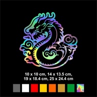 Dragon Sticker Dragon Sticker Cutting Reflective Hologram