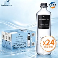 聖碧濤 Millennium有氣礦泉水 330ml ×24 支(玻璃樽)-平行進口