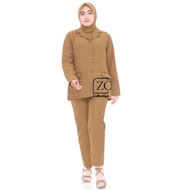 Tamam.Storee Women's Civil Servant Uniform Light Khaki Women's Civil Servant Uniform Light Khaki Civ