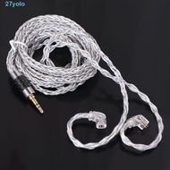 YOLO KZ Earphones Cable, 784 Cores Silver Plated KZ Headphone Cord, Consumer Electronics Uparade Cab