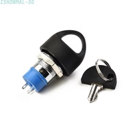 [ISHOWMAL-SG]Replacement Mobility Scooter Start On/off Ignition Switch 2Pcs Keys Accs UK-New In 1-