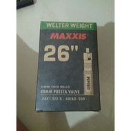 MAXXIS INNER TYRE 26 X 1.50 - 2.50 PRESTA VALVE