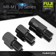 304 Stainless Steel Motorcycle Rearview Side Mirror Screw Heightened Mirror Heightened Screw M8 M10