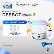 [2026 NEW] DEEBOT Mini 2 Robot Vacuum Cleaner | 10000 PA | 63°C Hot Air Drying | Pet Hair Anti-Tangl