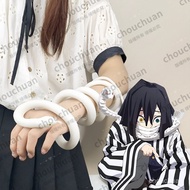 Demon Slayer Yihei Xiaobanai Snake Column cos White Props Accessories Simulation Toy cosplay Pill I6