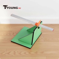 [Available] Flexibility Tester Measurement Slider Reliable Construction Fitness Sit and Reach Test B