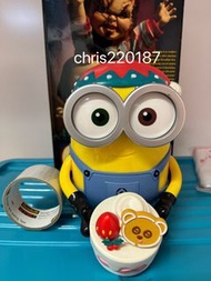 日本環球影城 Minions 迷你兵團 BOB 小黃人 小小兵 期間限定 蛋糕爆谷桶  Minion