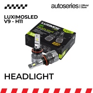 LUXIMOS Car LED Lights H4 H7 H11 HB3 HB4 72W Super Bright Foglamp Headlamp 3 Colors V9 - AUTOJKT