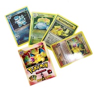 54 Pcs Pokemon Cards English Version Pikachu Charizard Trainer Card Game firedragon Collection