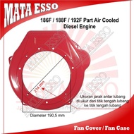MESIN 186F 188F/ 192F fan cover fan case/ fan cover for diesel engine 186 188/ 192F/