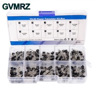 200PCS 10Values TO-92 Power Transistor Kit (BC337/2N2222/S8050 etc.) for Arduino DIY Electronic Proj