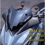 for Yamaha XMAX 300 2017 - 2020 Motorcycle Sports Front Windshield Windscreen Accessories