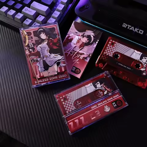 Game Zenless Zone Zero Endo Aya Music Tape Astra Yao OST Album Cassette Cosplay Walkman Car Recorder