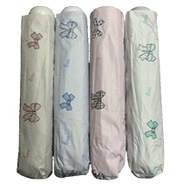 3Le Direct Purchase Ready Stock HL-U083 55CM * 8k Vinyl Tri-Fold Paradise Umbrella Umbrella Short Um
