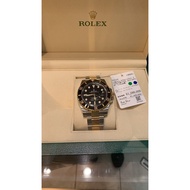Japan Ready Stock, Medieval ROLEX ROLEX Submariner 41mm Gold Mechanical Men's Watch126613LN