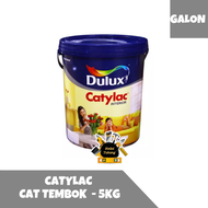 KEDAI TUKANG - DULUX CATYLAC Emulsion 5KG Cat Tembok Dinding Interior  5 KG PART 1