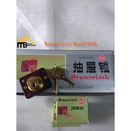 ORIGINAL LARGE 808 DRAWER LOCK 502P & ORIGINAL 808 SMALL DRAWER LOCK