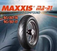 BAN LUAR MAXXIS SOFT COMPOUND MA-R1 90/80-17 90/80-14 TUBELESS