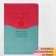 Stylish Leather English Standard Version Pink Bible (ESV) Compact Size