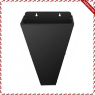[leipupa] 4 Pieces Flat Back Fowl Cone Heavy Duty Metal Fowl Funnel Cone Rust-Resistant for Farmers,