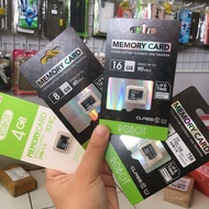 ROBOT memory card / MMC 4gb 8gb 16gb 32gb ORIGINAL 100% TF WITH PACK MEMORI MEMORY