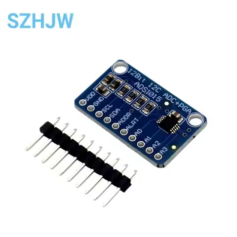 ADS1115 ADS1015 16 Bit I2C Module Precision ADC 4 Channel Development Board Pro Gain Amplifier 2.0V 