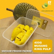 CYDURIAN [400g] Musang King Durian Frozen Food Fruit Buah Durian Isi Durian IOI Fresh Durian 冷冻榴莲猫山王 Durian Kampung D24