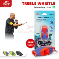 Speeds Whistle Referee Pluit Treble Whistle Sports Periwitan Sport Trainer 120db+strap Lanyard 007-12