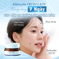 Kem Dưỡng Da Hỗ Trợ Làm Giảm Nám Tàn Nhang Fresh Lady Với Công Nghệ Vi Tinh Thể Nhật Bản