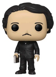Funko Pop! Icons Edgar Allan Poe with Book 2019 NYCC Shared Sticker Exclusive