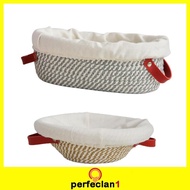 [Perfeclan1] Bread Proofing Basket Kit Sourdough Proofing Basket for Gift Homemade Bread