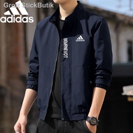 ♗Clearance Sale  Adidas Jacket  Waterproof and Windproof Jaket Lelaki Men s High Quality Spring and Autumn Bomber Jacket