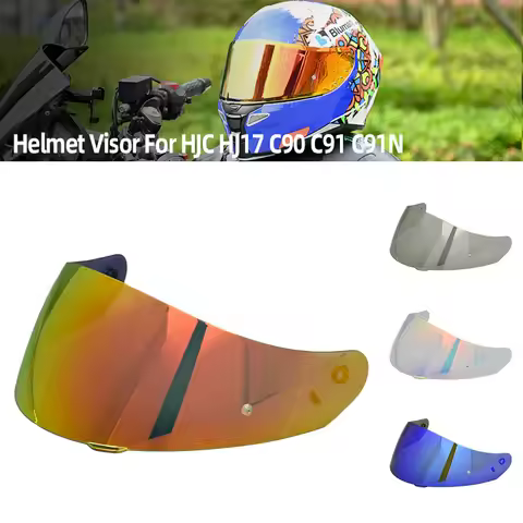 Helmet Visor for HJC HJ17 HJ-17 C90 C91 C91N CL-MAX 2/3 IS-MAX BT SY-MAX 3 IS-MAX 2 Motorcycle Shiel