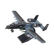 Fighter Plane Toy A-10 Thunderbolt Attack Aircraft 1:72 | DIY Miniature Military Plane | Children's 
