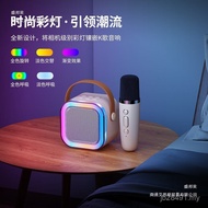 Audio Microphone Speaker Outdoor Bluetooth Cross-Border K Song K12 Bluetooth Speaker Integrated Spea