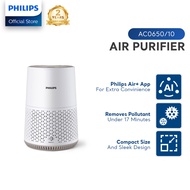 Philips AC0650/10 600i Series Air Purifier |44m2 max |Filters 99.97% |NanoProtect |Air+App Contro