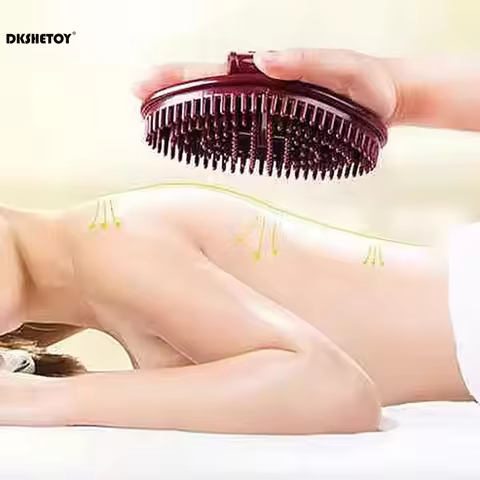 1/2/4pcs Body Spa Massage Brush Five Elements Relaxing Anti Fatigue Massage Brush Beauty Salon Speci