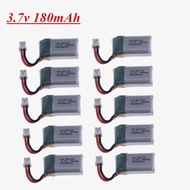 1/3/5/10Pcs 3.7v 180mah 651723   LIPO Battery For JJRC H36 E010 E010C E011 E013 F36 NH010 Battery RC